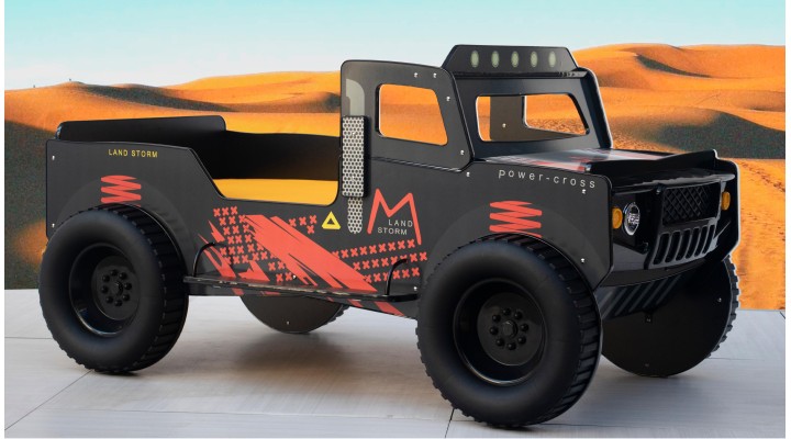 B172BL Land Storm Pickup Bed-Black